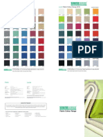 Fabric Colour Chart. 2012