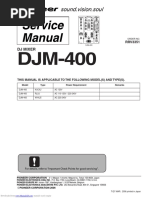 djm400 Manual de Servicio