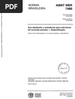 Download NBR 7480-2007 by Fber Carrijo Oliveira SN56781862 doc pdf