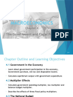 Chap 4 Government and Fiscal Policy