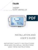 Water Chemistry Controller Intellichem: Read and Follow All Instructions