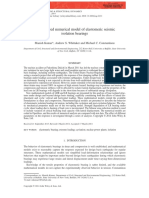 An Advanced Numerical Model of Elastomeric Seismic Isolation Bearings