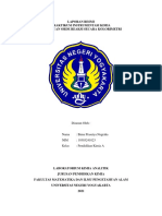 Penentuan Orde Reaksi Kolorimetri