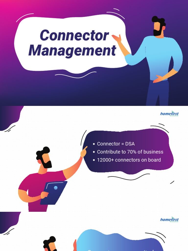 Connector Management PDF Service Industries Financial Services