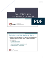 Collection and Distribution of Water