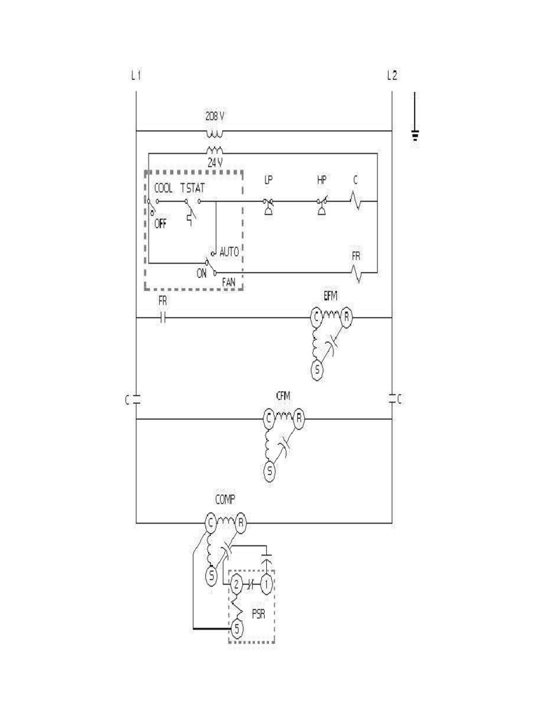 Air Conditioning Electrical Diagram PDF