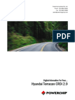 Hyundai Terracan Crdi 2.9: Digital Adrenaline For Your
