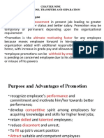 Upward Movement: Promotions of Employee