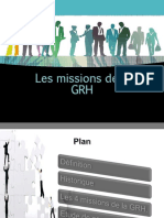 Les Missions de La GRH