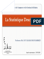 Cours de Statistique Descriptive ENCG K