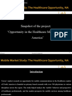 Tavess - Mobile Opportunity in Healthcare Market NA