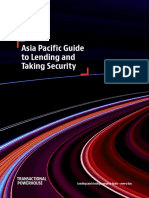 Asia Pacific Guide To Lending and Taking Security v300921