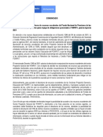 Comunicado-Nuevas disposiciones según Decreto 1206 de 2021-21 Oct 2021