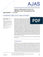 Conservation of Indigenous Cattle Genetic Resources in Southern Africa's Smallholder Areas: Turning Threats Into Opportunities - A Review