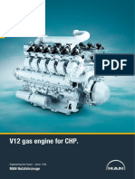 E2842E - V12 Gas Engine For CHP