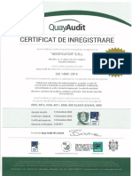 Certificate Standard de Management - Signed