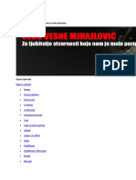 Blog Vesne Mihajlović