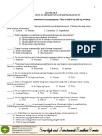 Quarter 3 Grade 4 Summative Test in ESP