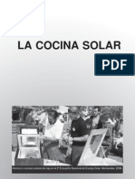 Cocina solar: historia y tipos de cocción con energía solar