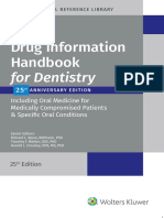 Drug Information Handbook For Dentistry