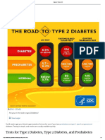 Diabetes Tests - CDC