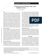 Blood Pressure Management in Patients With Acute Ischemic Stroke