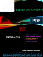 La esperanza matemática maximiza ganancias