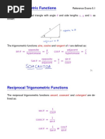 Basic Trigonometric Function