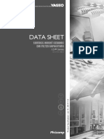 Data Sheet: Surface-Mount Ceramic Emi Filter Capacitors