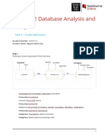 INF10002 Database Analysis and Design: Task 5 - Credit Submission