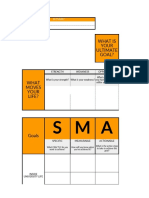 Smart Goals Template