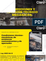 Condiciones Técnico Mecánicas