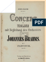 Brahms Violin Concerto in D Major Op 77