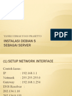 Instalasi Debian 5 Sebagai Server