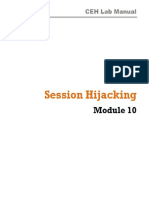 CEHv9 Labs Module 10 Session Hijacking