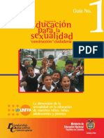 Guia 1 Educacion Para La Sexualidad