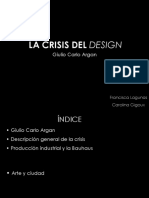 Vdocuments - MX La Crisis Del Design Giulio Carlo Argan