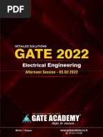 GATE EE 2022 (With Solutions) - Final