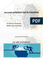 Noțiuni Introductive În Psihiatrie