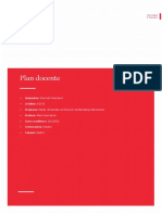 Plan Docente Dirección Financiera