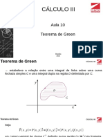 Aula 10 - Teorema de Green