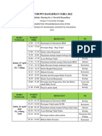 Rundown Ramadhan Ceria 2022