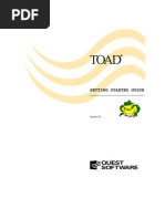 TOAD Getting Started Guide