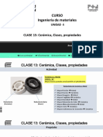 Clase 13... Ceramica, Clasificacion, Propiedades