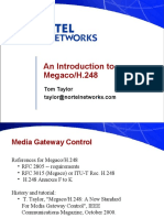 An Introduction To Megaco/H.248: Tom Taylor