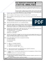 Qualitative Analysis: Chapter Practice Problems