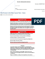 Pilot Pressure To The Main Control Valve - Check - 950 GC Wheel Loader M5K00001-UP (MACHINE) POWERED BY C7.1 Engine (SEBP6716 - 29) - Documentación