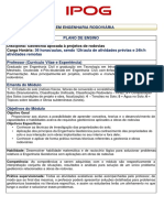 Plano de Ensino - Geotecnia Aplicada A Projetos de Rodovias