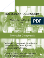Lesson 8 Molecular Compounds