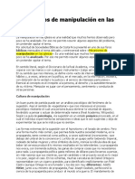 Mecanismos de manipulación en las iglesias